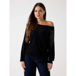 ΓΥΝΑΙΚΕΙΟ ΠΛΕΚΤΟ BAT SLEEVE LORETTA LOGO SWTR GUESS W5BR38Z2NQ2-GU0/JBLK - Image 4