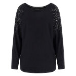 ΓΥΝΑΙΚΕΙΟ ΠΛΕΚΤΟ BAT SLEEVE LORETTA LOGO SWTR GUESS W5BR38Z2NQ2-GU0/JBLK - Image 5
