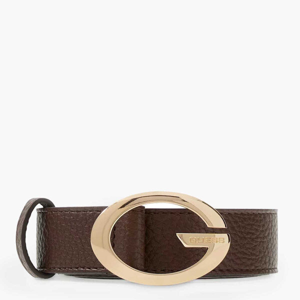 20251020152404_guess_gynaikeia_zoni_kafe_bw9306p5430_esp (1) ΓΥΝΑΙΚΕΙΑ ΖΩΝΗ CAMDEN NOT ADJ & NOT REV H30 GUESS BW9306P5430-ESP - Image 1