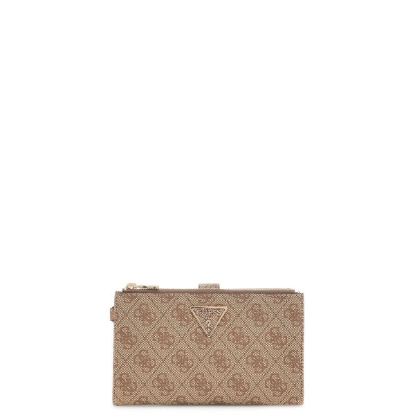 20251021112757_guess_laurel_ii_gynaikeio_portofoli_kafe_swsg7459157_ltl ΓΥΝΑΙΚΕΙΟ ΠΟΡΤΟΦΟΛΙ LAUREL II SLG DBL ZIP ORGNZR GUESS SWSG7459157-LTL - Image 1