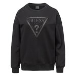 ΓΥΝΑΙΚΕΙΟ ΦΟΥΤΕΡ LS TRIANGLE GLITTER SWEATSHIRT ΦΟΥΤΕΡ GUESS W5BQ11KC8I1-GU0/JBLK