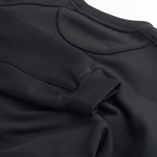 ΓΥΝΑΙΚΕΙΟ ΦΟΥΤΕΡ LS TRIANGLE GLITTER SWEATSHIRT ΦΟΥΤΕΡ GUESS W5BQ11KC8I1-GU0/JBLK - Image 4