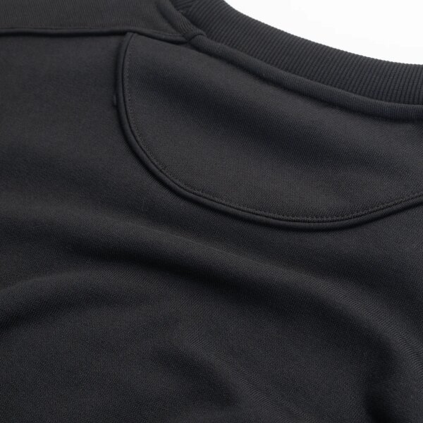 ΓΥΝΑΙΚΕΙΟ ΦΟΥΤΕΡ LS TRIANGLE GLITTER SWEATSHIRT ΦΟΥΤΕΡ GUESS W5BQ11KC8I1-GU0/JBLK - Image 5