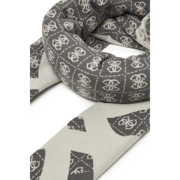 ΓΥΝΑΙΚΕΙΟ ΑΞΕΣΟΥΑΡ JACQUARD KEFIAH 135X135 GUESS AW5418POL03-BLA - Image 3