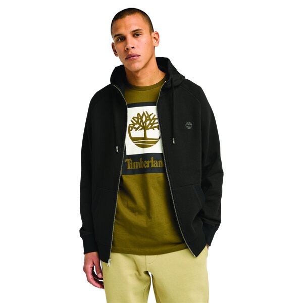 A2BNBX65_1 ΑΝΔΡΙΚΗ ΖΑΚΕΤΑ Exeter River Brushed Back Full Zip Regular  TIMBERLAND ΜΑΥΡΟ TB0A2BNBX651 - Image 1