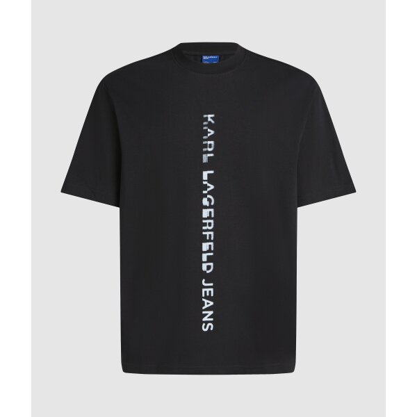 Ανδρική Μπλούζα REG VERTICAL KARL LAGERFELD JEANS  A4M17021 μαύρο - Image 4