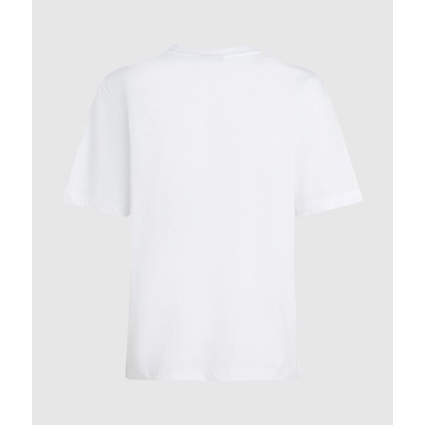 ΓΥΝΑΙΚΕΙΑ ΜΠΛΟΥΖΑ REG OUTLINE LOGO Karl Lagerfeld ΛΕΥΚΟ A4W17003-100 - Image 2