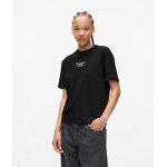 ΓΥΝΑΙΚΕΙΑ ΜΠΛΟΥΖΑ REG OUTLINE LOGO Karl Lagerfeld ΜΑΥΡΟ A4W17003-999