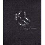 ΓΥΝΑΙΚΕΙΑ ΜΠΛΟΥΖΑ SLIM STUDDED Karl Lagerfeld ΜΑΥΡΟ A4W17018-999 - Image 3