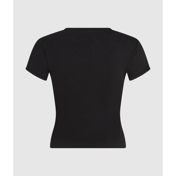 ΓΥΝΑΙΚΕΙΑ ΜΠΛΟΥΖΑ SLIM STUDDED Karl Lagerfeld ΜΑΥΡΟ A4W17018-999 - Image 6