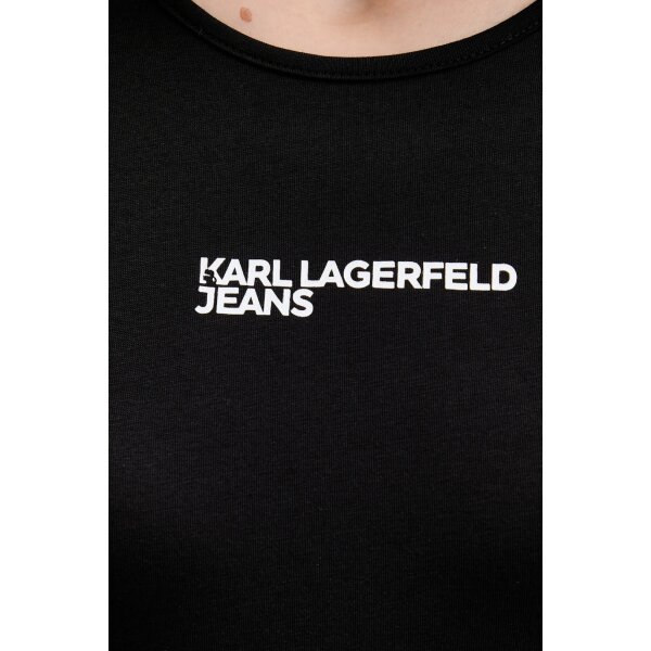 ΓΥΝΑΙΚΕΙΟ BODYSUIT CREW NECK Karl Lagerfeld ΜΑΥΡΟ A4W17017-999 - Image 4