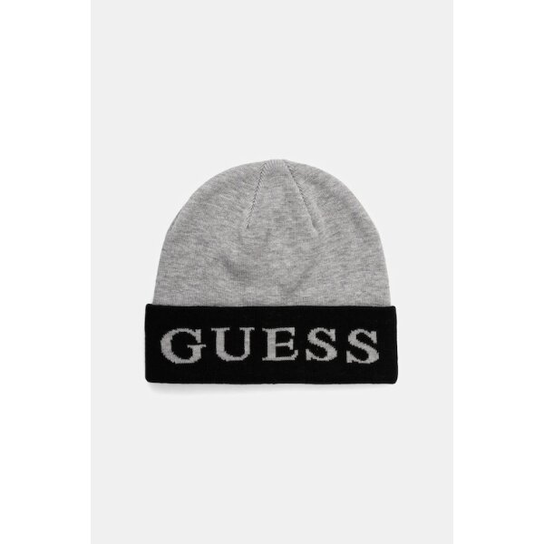 AW25-CAM03O-09X_F1 ΑΝΔΡΙΚΟ ΑΞΕΣΟΥΑΡ LOGO BEANIE GUESS M5BZ22Z0442-MRH - Image 1