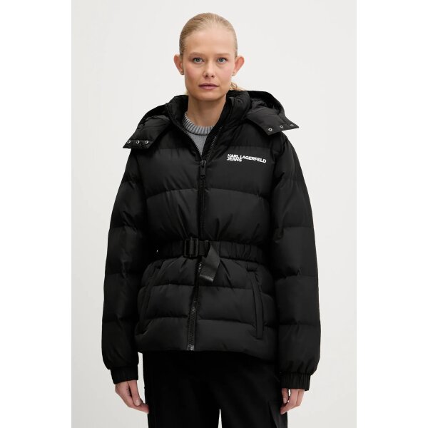 AW25-KUD04F-99X_F1 ΓΥΝΑΙΚΕΙΟ ΜΠΟΥΦΑΝ Karl Lagerfeld Μαύρο A3W15023-999 - Image 1