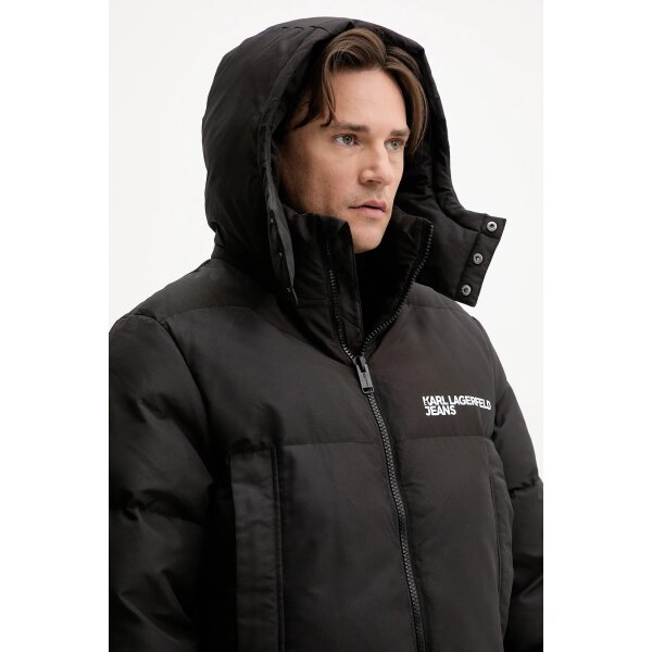 Ανδρικό Μπουφάν KARL LAGERFELD JEANS  A3M15033 Μαύρο - Image 4