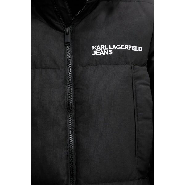 Ανδρικό Μπουφάν KARL LAGERFELD JEANS  A3M15033 Μαύρο - Image 5