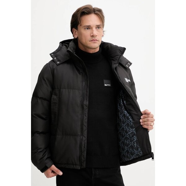 Ανδρικό Μπουφάν KARL LAGERFELD JEANS  A3M15033 Μαύρο - Image 6
