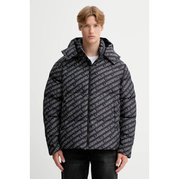 Ανδρικό Μπουφάν KARL LAGERFELD JEANS  A4M15062 Μαύρο - Image 1