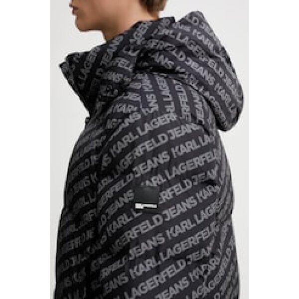 Ανδρικό Μπουφάν KARL LAGERFELD JEANS  A4M15062 Μαύρο - Image 5