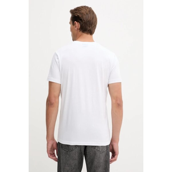 Ανδρική Μπλούζα Slim Outline KARL LAGERFELD JEANS  A4M17020 Λευκό - Image 2