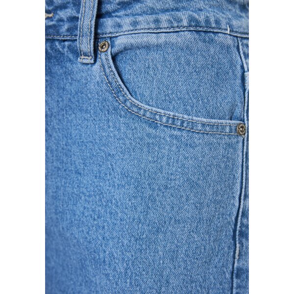 Γυναικείο τζιν σορτς με ελαφρύ ξεθώριασμα FUNKY BUDDHA FBL011-163-03 - Image 7