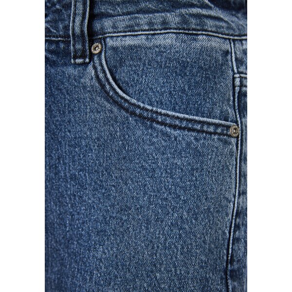 Γυναικείο τζιν σορτς με ελαφρύ ξεθώριασμα FUNKY BUDDHA FBL011-163-03 ΜΠΛΕ - Image 7