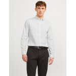 Ανδρικό πουκάμισο SLIM FIT JPRBLACARDIFF JACK AND JONES 12201905 λευκό