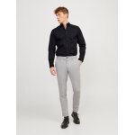 Ανδρικό πουκάμισο SLIM FIT JPRBLACARDIFF JACK AND JONES 12201905 μαύρο