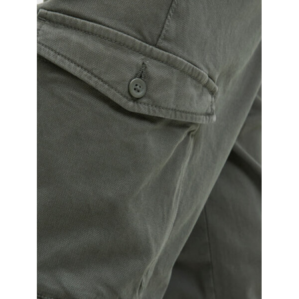 Ανδρικό παντελόνι CARGO JPSTACE ARTHUR DOBBY SN JACK AND JONES 12282388 χακί - Image 4