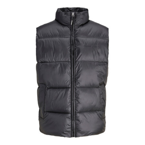 ΑΝΔΡΙΚΟ ΓΙΛΕΚΟ JORNORREBRO PUFFER BODYWARMER JACK AND JONES ΜΑΥΡΟ 12282913 - Image 1