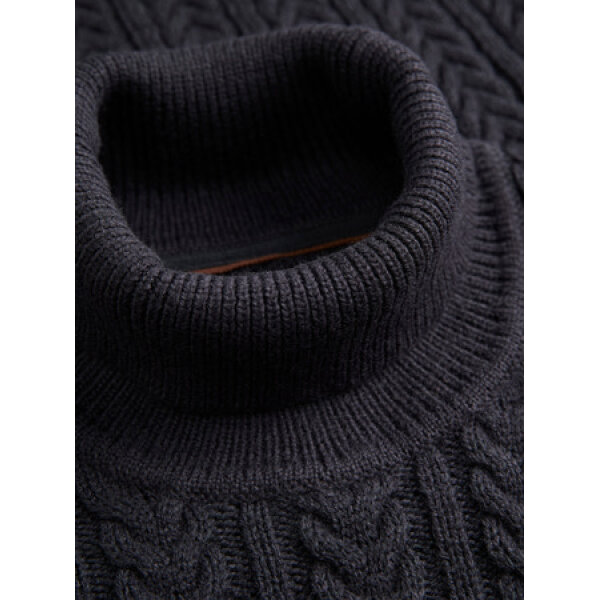 ΑΝΔΡΙΚΟ ΠΟΥΛΟΒΕΡ ΖΙΒΑΓΚΟ  JPRBLUSEAN JACK AND JONES ΜΠΛΕ 12283489 - Image 2