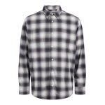 ΑΝΔΡΙΚΟ ΠΟΥΚΑΜΙΣΟ JCOCOVER CHECKED FLANNEL JACK AND JONES ΛΕΥΚΟ 12283603