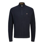 ΑΝΔΡΙΚΟ ΠΟΥΛΟΒΕΡ JPRBLUREX KNIT HALF ZIP LNJACK AND JONES ΜΠΛΕ 12284355