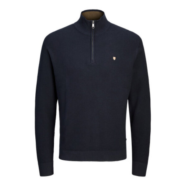 ΑΝΔΡΙΚΟ ΠΟΥΛΟΒΕΡ JPRBLUREX KNIT HALF ZIP LNJACK AND JONES ΜΠΛΕ 12284355 - Image 1