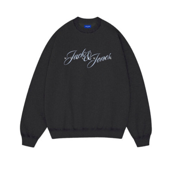 ΑΝΔΡΙΚΟ ΦΟΥΤΕΡ JORINWOOD SWEAT CREW NECK FST JACK AND JONES ΜΑΥΡΟ 12286583 - Image 1