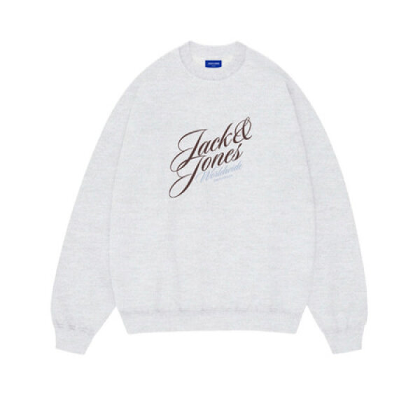 ΑΝΔΡΙΚΟ ΦΟΥΤΕΡ JORINWOOD SWEAT CREW NECK FST JACK AND JONES ΓΚΡΙ 12286583 - Image 1