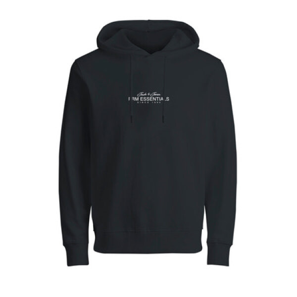 F_12288086_M_4889466_Front Ανδρική φούτερ με κουκούλα JPRBLACASPER JACK & JONES 12288086 μαύρο - Image 1