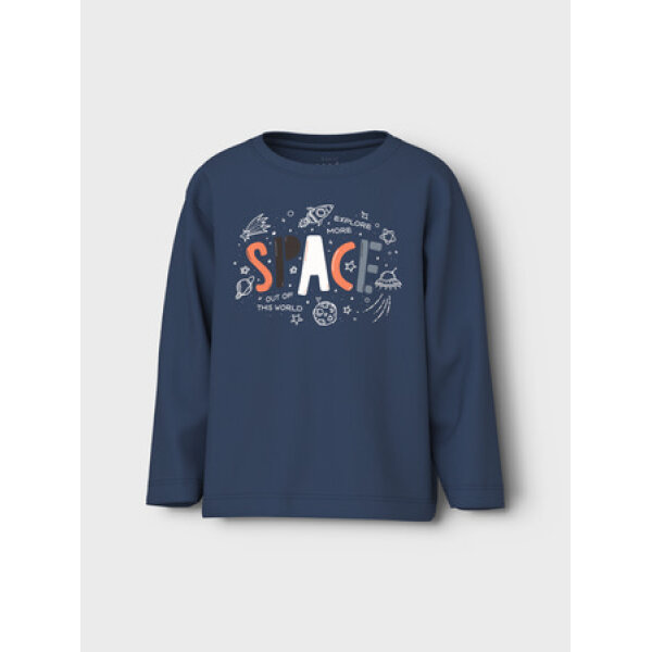 F_13234712_M_4879611_Front ΠΑΙΔΙΚΗ ΜΠΛΟΥΖΑ ΜΠΛΕ SPACE NAME IT 13234712 - Image 1