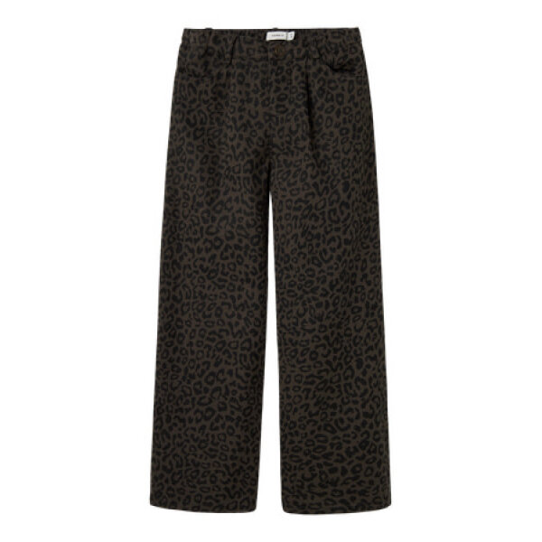 F_13244726_M_4788348_Front ΠΑΙΔΙΚΟ ΠΑΝΤΕΛΟΝΙ ΚΑΦΕ LEOPAR ΚΟΡΙΤΣΙ NAME IT 13244726 - Image 1
