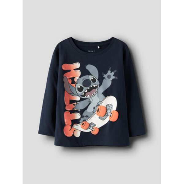 ΠΑΙΔΙΚΗ ΜΠΛΟΥΖΑ STITCH ΜΠΛΕ ΑΓΟΡΙ NAME IT 13247167 - Image 1