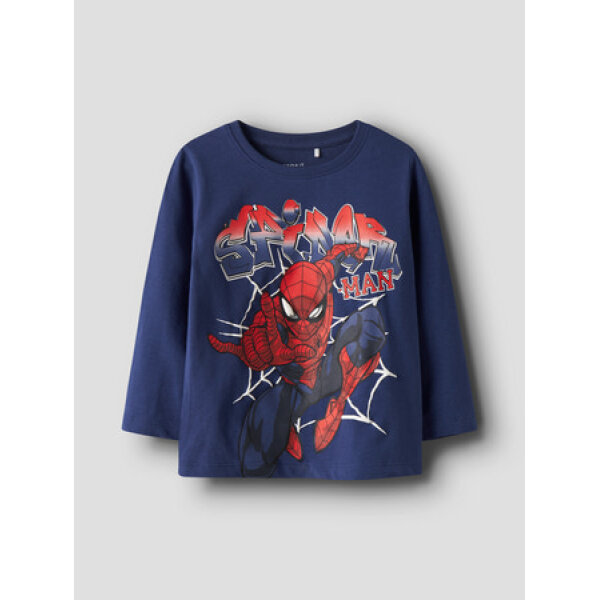 F_13247173_M_4836191_Front ΠΑΙΔΙΚΗ ΜΠΛΟΥΖΑ SPIDERMAN ΑΓΟΡΙ NAME IT 13247173 - Image 1