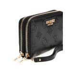 ΓΥΝΑΙΚΕΙΟ ΠΟΡΤΟΦΟΛΙ LAUREL II SLG MED DOUBLE ZIP GUESS SWPD7459164-BLO - Image 3