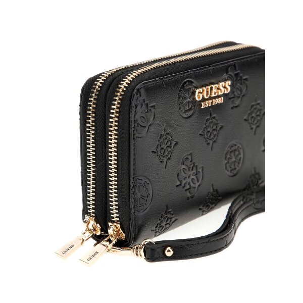 ΓΥΝΑΙΚΕΙΟ ΠΟΡΤΟΦΟΛΙ LAUREL II SLG MED DOUBLE ZIP GUESS SWPD7459164-BLO - Image 3