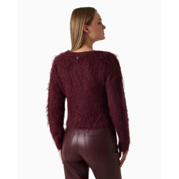 ΓΥΝΑΙΚΕΙΟ ΠΛΕΚΤΟ LS VN TOMIKO BOW BUTTON CARDI GUESS W5BR91Z3JI2-G596 - Image 3