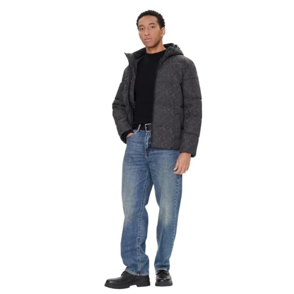 ΑΝΔΡΙΚΟ ΜΠΟΥΦΑΝ ALLOVER LOGO PUFFA GUESS M5BL2DW2752-PJ3H - Image 1