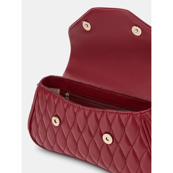 ΓΥΝΑΙΚΕΙΑ ΤΣΑΝΤΑ VALLA TOP HANDLE FLAP  GUESS HWQG8122200-RED - Image 4
