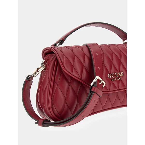 ΓΥΝΑΙΚΕΙΑ ΤΣΑΝΤΑ VALLA TOP HANDLE FLAP  GUESS HWQG8122200-RED - Image 5