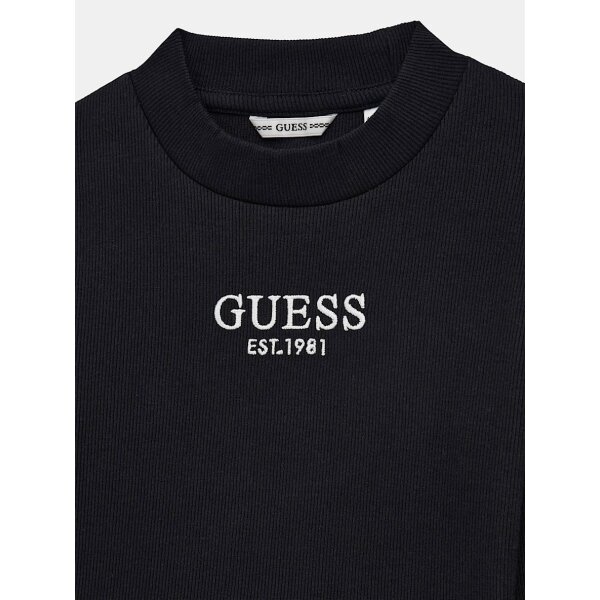 ΠΑΙΔΙΚΗ ΜΠΛΟΥΖΑ STRETCH RIB LS T-SHIRT INDIA GUESS J4YI49KBZP4-GU0/JBLK - Image 3
