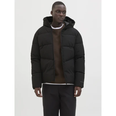 ΑΝΔΡΙΚΟ ΜΠΟΥΦΑΝ JJGLOBAL PUFFER JACKET JACK AND JONES ΜΑΥΡΟ  12283517