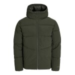 ΑΝΔΡΙΚΟ ΜΠΟΥΦΑΝ JJGLOBAL PUFFER JACKET JACK AND JONES ΧΑΚΙ 12283517 - Image 2