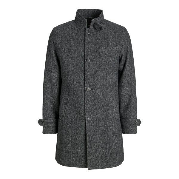 JACK&JONES_FallWinter2024_4776540_12258672 ΑΝΔΡΙΚΟ ΠΑΛΤΟ JJEMELTON WOOL COAT SNJACK AND JONES ΓΚΡΙ 12258672 - Image 1